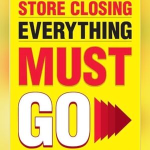 STORE CLOSING MAKE AN OFFER